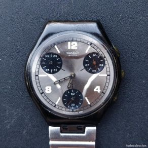 Vintage: SWATCH 2001 reloj cronografo Skin Anticipation SUYN101 montre orologio watch swiss